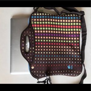 Soft Laptop Carrying Case by “Built” w/ strap